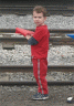 ethan in his red clothes
