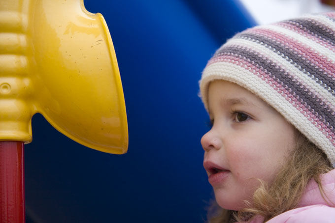 jocelyn at the playground