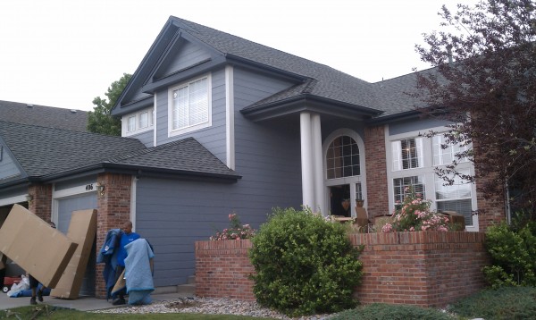 moving into house